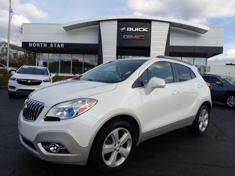 White Pearl Tricoat Buick Encore Convenience AWD.  Click to enlarge.