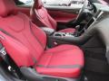 Front Seat of 2021 Infiniti Q60 Red Sport 400 #13