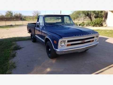 Fathom Blue Chevrolet C/K C10 CST Regular Cab.  Click to enlarge.