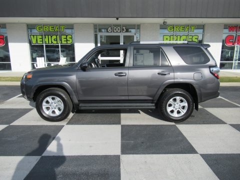 Magnetic Gray Metallic Toyota 4Runner SR5 Premium 4x4.  Click to enlarge.