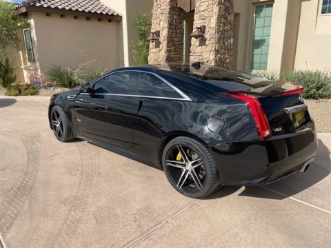 Black Raven Cadillac CTS -V Coupe.  Click to enlarge.