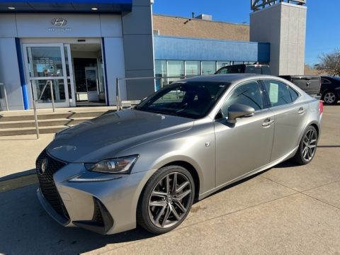 Atomic Silver Lexus IS 350 F Sport AWD.  Click to enlarge.