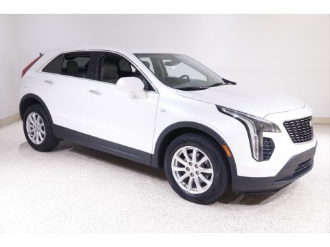 Crystal White Tricoat Cadillac XT4 Luxury.  Click to enlarge.