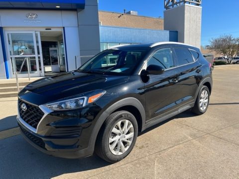 Black Noir Pearl Hyundai Tucson Value AWD.  Click to enlarge.