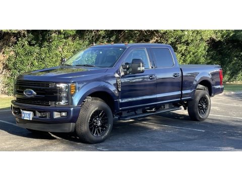 Blue Jeans Ford F350 Super Duty Lariat Crew Cab 4x4.  Click to enlarge.