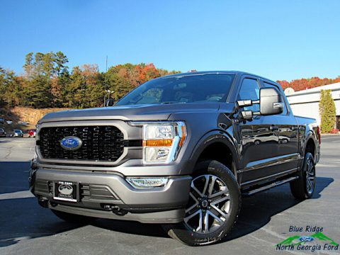 Carbonized Gray Ford F150 XL SuperCrew 4x4.  Click to enlarge.