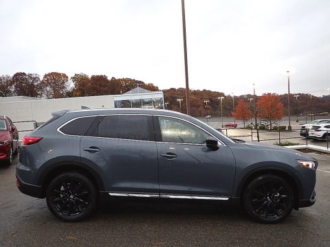 Polymetal Gray Mazda CX-9 Carbon Edition AWD.  Click to enlarge.