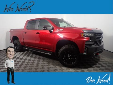 Cherry Red Tintcoat Chevrolet Silverado 1500 LT Trail Boss Crew Cab 4x4.  Click to enlarge.