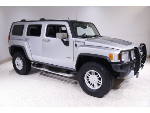 Championship Ultra Silver Metallic Hummer H3 Alpha.  Click to enlarge.
