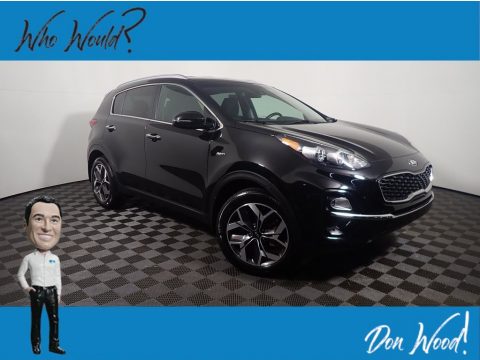 Black Cherry Kia Sportage EX AWD.  Click to enlarge.