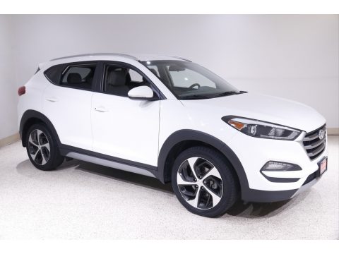 Dazzling White Hyundai Tucson Sport AWD.  Click to enlarge.