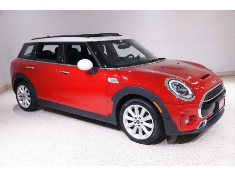 Blazing Red Metallic Mini Clubman Cooper S.  Click to enlarge.