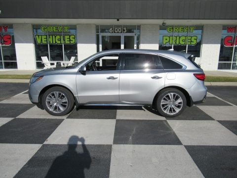 Lunar Silver Metallic Acura MDX AWD.  Click to enlarge.