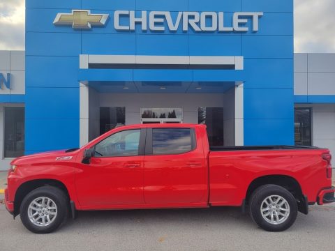 Red Hot Chevrolet Silverado 1500 RST Crew Cab 4x4.  Click to enlarge.
