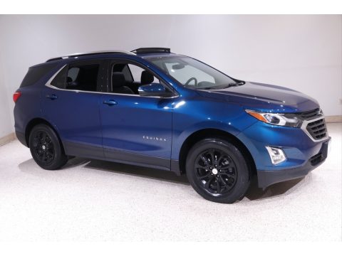 Pacific Blue Metallic Chevrolet Equinox LT AWD.  Click to enlarge.