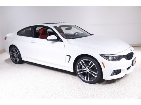 Alpine White BMW 4 Series 430i xDrive Coupe.  Click to enlarge.