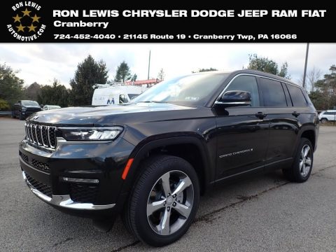 Rocky Mountain Pearl Jeep Grand Cherokee L Limited 4x4.  Click to enlarge.