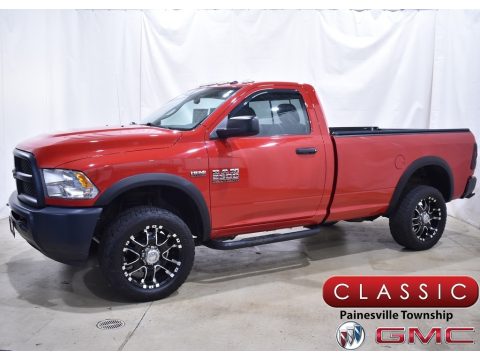 Flame Red Ram 2500 Tradesman Regular Cab 4x4.  Click to enlarge.