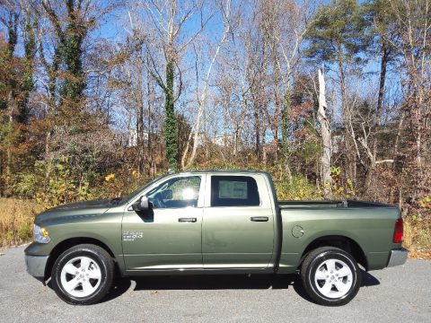 Olive Green Pearl Ram 1500 Classic Crew Cab 4x4.  Click to enlarge.