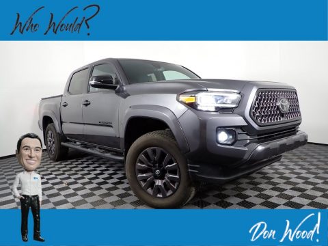 Magnetic Gray Metallic Toyota Tacoma Limited Double Cab 4x4.  Click to enlarge.