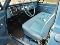  1968 Chevrolet C/K Blue Interior #4