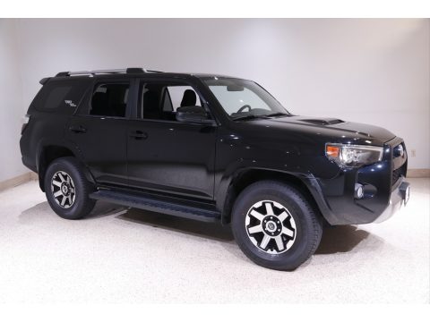 Midnight Black Metallic Toyota 4Runner TRD Off-Road 4x4.  Click to enlarge.