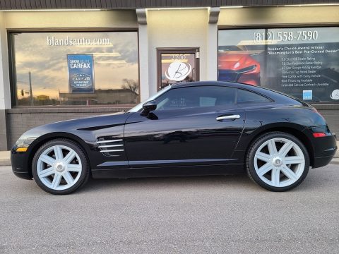 Black Chrysler Crossfire Limited Coupe.  Click to enlarge.