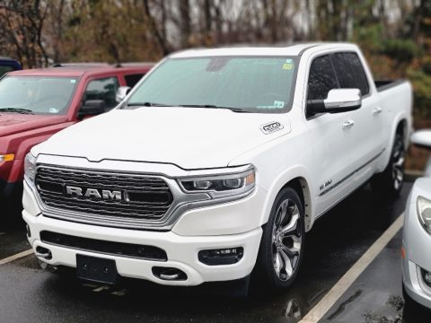 Bright White Ram 1500 Limited Crew Cab 4x4.  Click to enlarge.