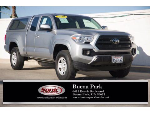 Silver Sky Metallic Toyota Tacoma SR Access Cab.  Click to enlarge.