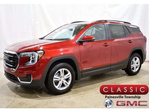 Cayenne Red Tintcoat GMC Terrain SLE AWD.  Click to enlarge.