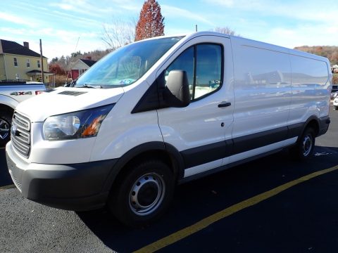 Oxford White Ford Transit Van 250 LR Long.  Click to enlarge.