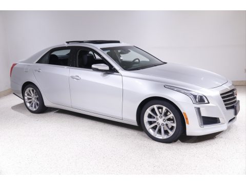 Radiant Silver Metallic Cadillac CTS Luxury AWD.  Click to enlarge.