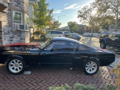 Raven Black Ford Mustang Fastback.  Click to enlarge.