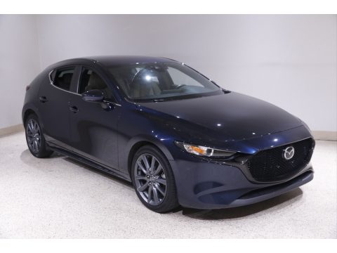 Deep Crystal Blue Mica Mazda MAZDA3 Hatchback.  Click to enlarge.