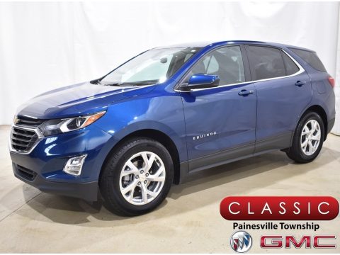 Pacific Blue Metallic Chevrolet Equinox LT AWD.  Click to enlarge.