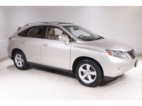 Satin Cashmere Metallic Lexus RX 350 AWD.  Click to enlarge.