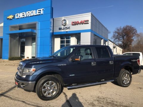 Blue Jeans Ford F150 XLT SuperCrew 4x4.  Click to enlarge.