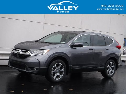 Modern Steel Metallic Honda CR-V EX AWD.  Click to enlarge. Modern Steel Metallic Honda CR-V EX AWD.  Click to enlarge.