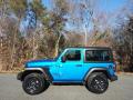  2021 Jeep Wrangler Hydro Blue Pearl #1