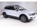  2019 Volkswagen Tiguan White Silver Metallic #1
