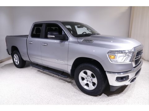 Billet Silver Metallic Ram 1500 Big Horn Quad Cab 4x4.  Click to enlarge.