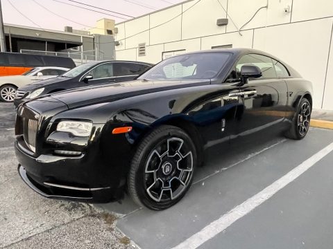 Black Rolls-Royce Wraith .  Click to enlarge.