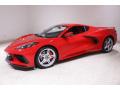 Front 3/4 View of 2020 Chevrolet Corvette Stingray Coupe #3