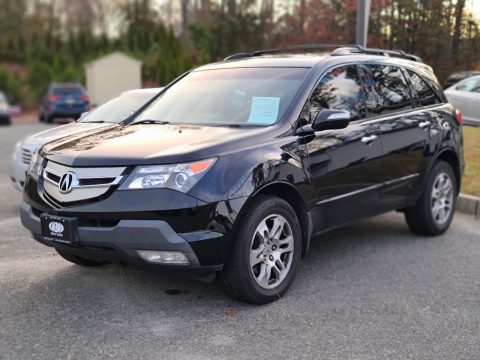 Formal Black Acura MDX Technology.  Click to enlarge.