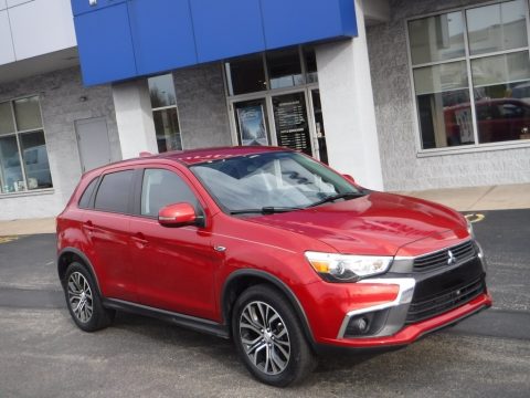 Rally Red Mitsubishi Outlander Sport SE.  Click to enlarge.