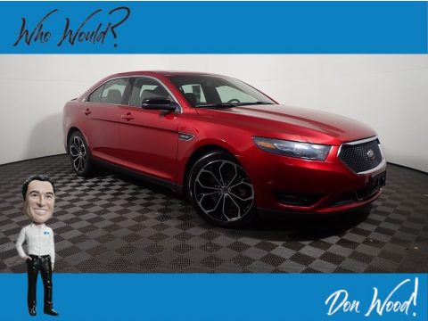 Ruby Red Metallic Ford Taurus SHO AWD.  Click to enlarge.