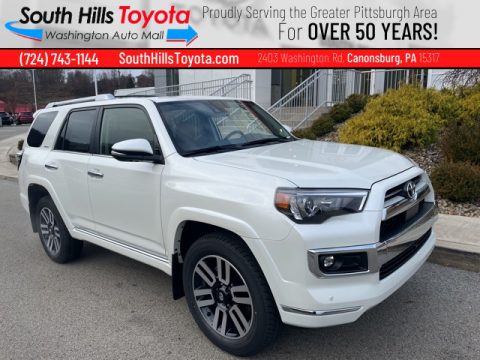 White Toyota 4Runner Limited 4x4.  Click to enlarge.