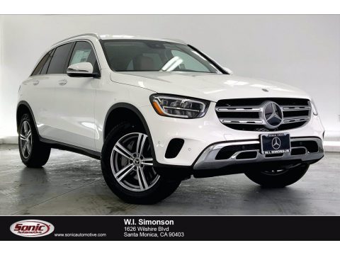 Polar White Mercedes-Benz GLC 300.  Click to enlarge.