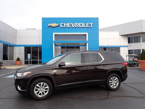 Havana Brown Metallic Chevrolet Traverse LT AWD.  Click to enlarge.
