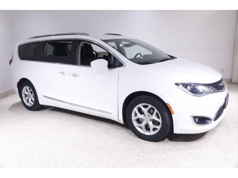Bright White Chrysler Pacifica Touring L Plus.  Click to enlarge.